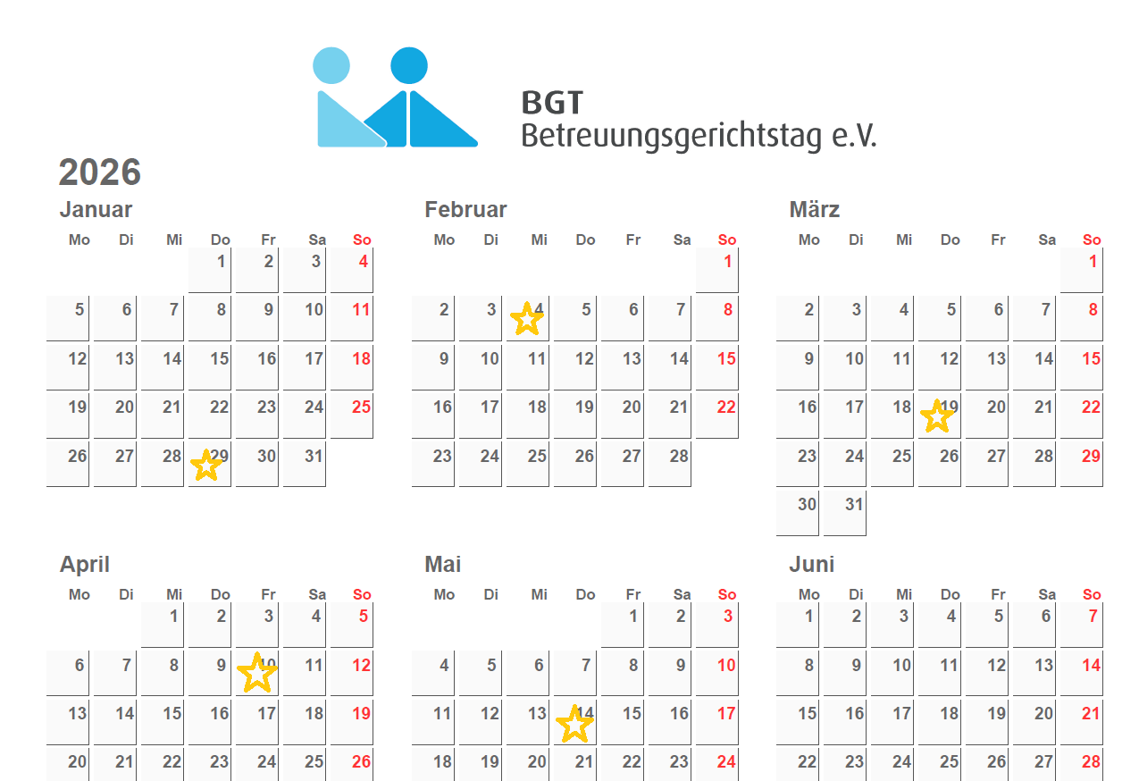 Kalenderausschnitt