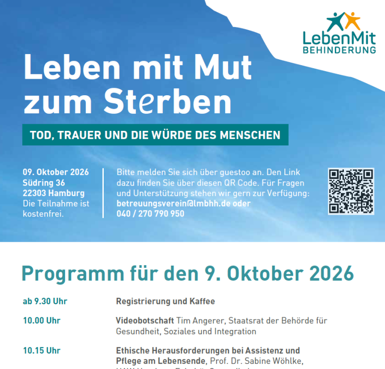 Screenshot des Programms zum LmBHH- Fachtag