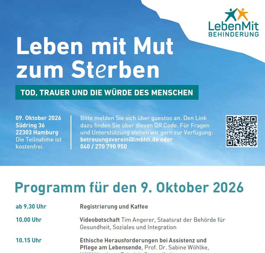 Screenshot des Programms zum LmBHH- Fachtag